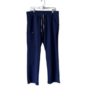 Figs Scrub Pants, Navy women's large: style "Kade"